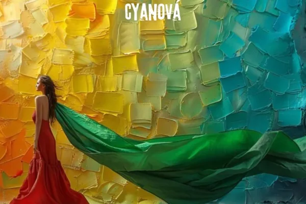 cyanová