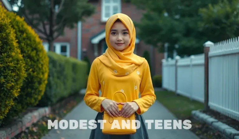 Modest and Teens : A Guide to Stylish and Comfortable Fashion Choices