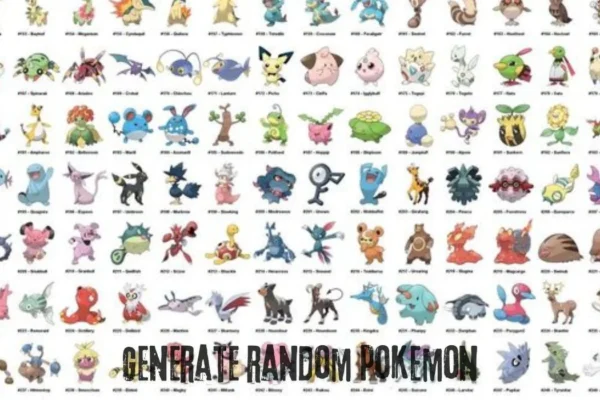 generate random pokemon